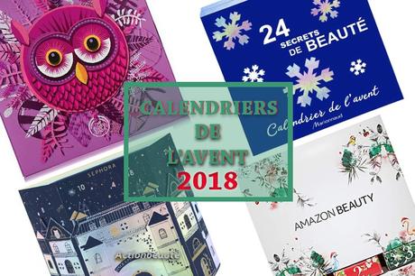 CALENDRIERS DE L’AVENT BEAUTÉ NOËL 2018