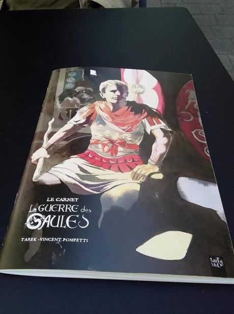 Le carnet de la Guerre des Gaules est en vente Le carnet de la Guerre des Gaules est en vente