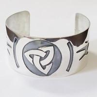 bracelet de bras argent celtique