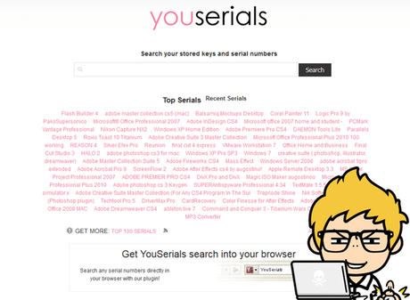 Les meilleurs sites pour trouver des serials et keygen !