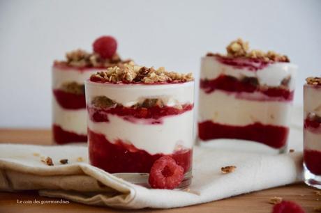 Le Cranachan : dessert écossais au whiskey et framboise