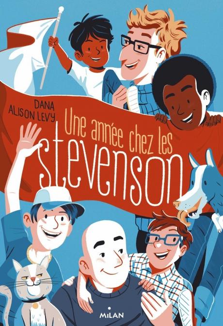 Couverture Une année chez les Stevenson