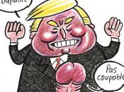 Caricature Donald Trump