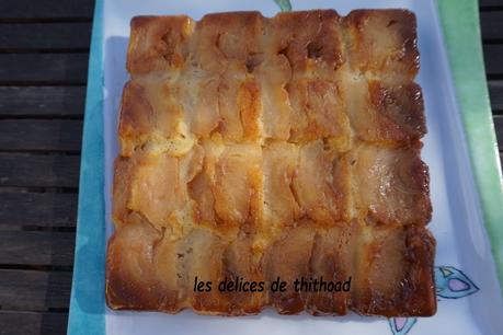 Carré moelleux pommes-caramel