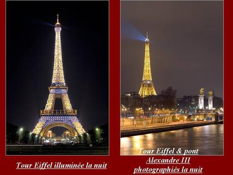 La France - Visite de Paris la nuit….2