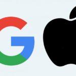 Google Apple Logos 739x418 150x150 - Google par défaut sur l'iPhone : 9 milliards de $ payés à Apple en 2018