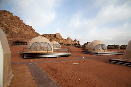 Jordanie : un hôtel dômes vous transporte sur Mars