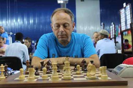 Igor Berezovsky aux Olympiades d'échecs 2018 de Batoumi en Géorgie - Photo © Chess & Strategy