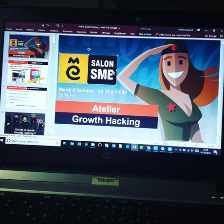 Découvrez ma mini formation au Growth Hacking dispensée lors du Salon SME