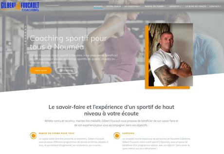 [Réalisation] Site internet de Gilbert Foucault Coach Sportif