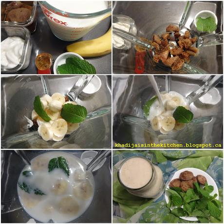 SMOOTHIE AUX FIGUES SÈCHES ET À LA MENTHE / DRIED FIGS AND MINT SMOOTHIE / BATIDO DE HIGOS SECOS Y MENTA / عصير التين المجفف و النعناع SMOOTHIE AUX FIGUES SÈCHES ET À LA MENTHE / DRIED FIGS AND MINT SMOOTHIE / BATIDO DE HIGOS SECOS Y MENTA / عصير التين المجفف و النعناع
