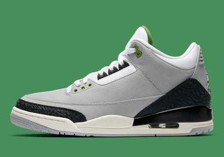 Une Air Jordan 3 Chlorophyll inspiré par la Nike Air Trainer 1