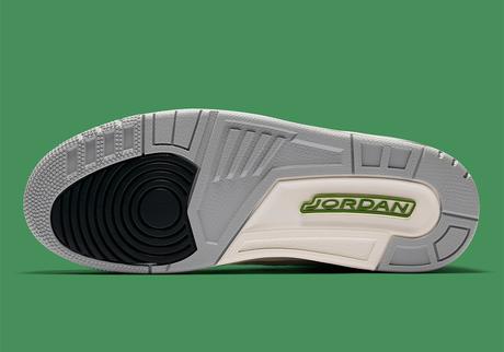 Une Air Jordan 3 Chlorophyll inspiré par la Nike Air Trainer 1