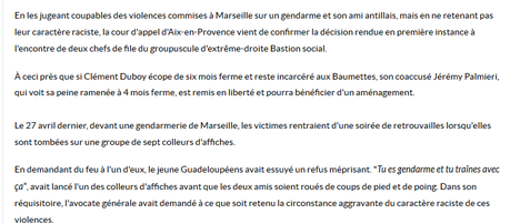 les bisounours du #BastionSocial de #Marseille ne sont pas racistes. Fin de la blague.