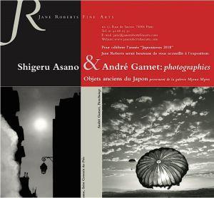 Galerie Jane Roberts « Japonismes 2018 Shigeru Asano & André Gamet