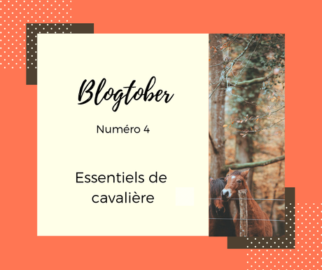 n° 4 Blogtober les essentiels du cavalier d’Automne