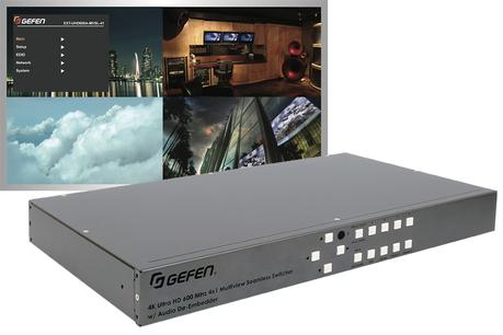 Un switcher HDMI avec multi fenêtrage personnalisable chez Gefen