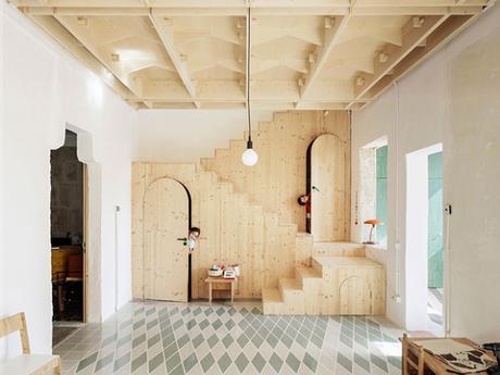 Plywood House, une maison de contreplaqué à Palma de Majorque