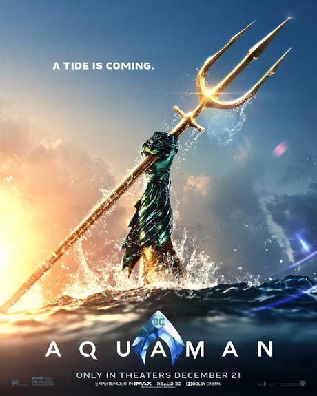 Nouvelle affiche US pour Aquaman de James Wan !