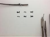 chien fusil, exposition Claire Maugeais Galerie Fernand Léger d'Ivry-sur-Seine (94)