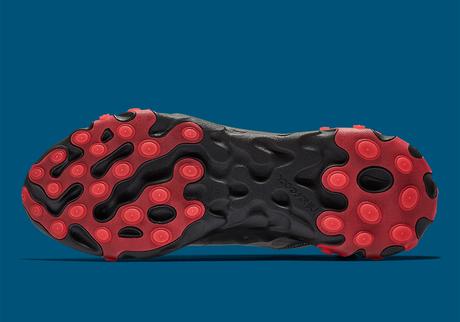 La Nike React Element 87 enchaine avec un nouveau colorway Blue Red Black