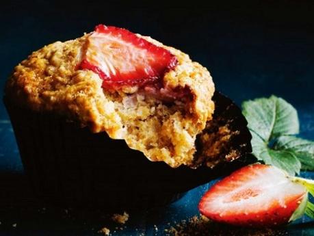 Muffins aux fraises et gingembre