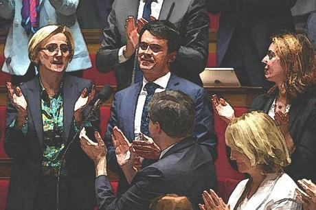 Enterrement républicain de première classe pour Manuel Valls