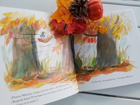 Minusculette en automne de Kimiko et Christine Davenier