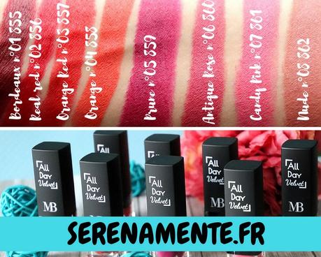 Miss Broadway Milano : mon avis sur les rouges à lèvres mats ! Miss Broadway Milano : mon avis sur les rouges à lèvres mats !