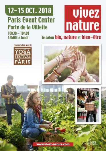Vivez Nature : un salon bio et bien-être à Paris du 12 au 15 octobre