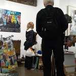 Dédicace à la galerie Philippe Gelot