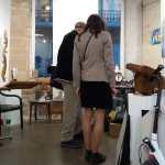 Dédicace à la galerie Philippe Gelot