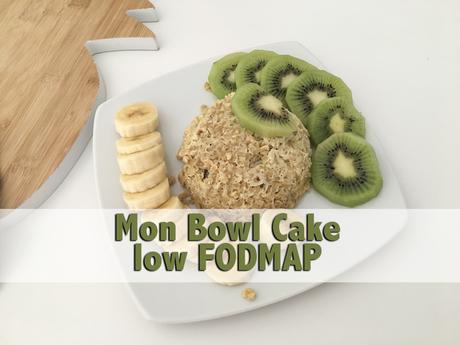 Bowl cake sans FODMAP