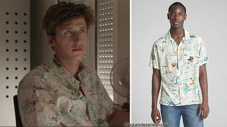 UN SI GRAND SOLEIL : la chemise tropicale de Charles dans l’épisode 30