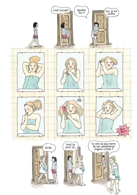 Quatre soeurs tome 3 et 4 Bettina et Geneviève de Cati BAUR et Malika FERDJOUKH