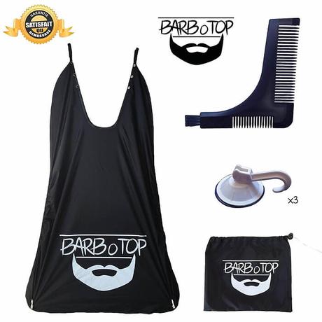 Noel pour les hommes: Le TOP 10 des meilleurs cadeaux à offrir Offrez à votre barbu le tablier BarboTop pour lui faciliter la tâche !