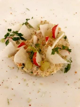 Fraicheur de crabe au citron vert © Gourmets&co