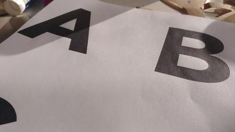 DIY#34 : Les lettres et chiffres rugueux