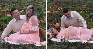 la séance photo de maternité la plus terrifiante qu’on a jamais vue (ATTENTION : certaines images pourraient être un peu trop brutales)
