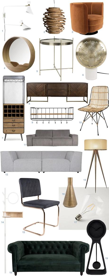 zuiver meubles hollandais design bon rapport qualité prix - blog deco - Clem Around The Corner