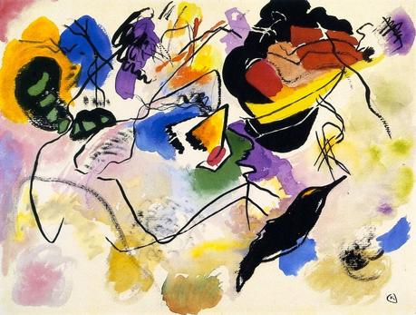 Wassily Kandinsky, Composition VII, 1913, aquarelle.