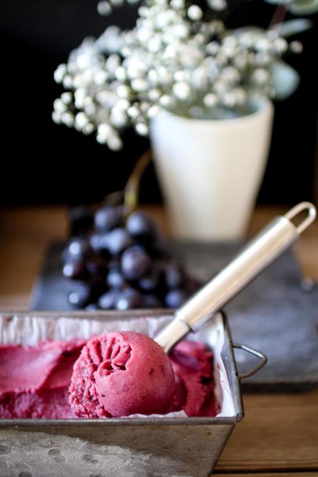 Comment réussir ses sorbets/glaces maison ? {Sorbet au raisin}