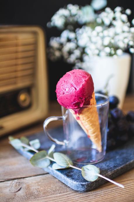 Comment réussir ses sorbets/glaces maison ? {Sorbet au raisin}