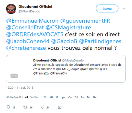 Bruno Gaccio soutient (encore) l’antisémite #Dieudonné