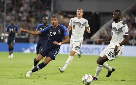 Kylian Mbappé Allemagne - France Coupe des Nations