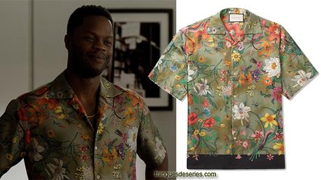 DYNASTY : Gucci shirt, again, for Jeff in s2e1