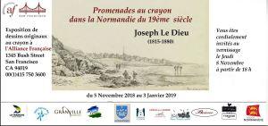Exposition Joseph Le Dieu   « Promenade au crayon » à San Francisco 5 Novembre au 3 Janvier 2019