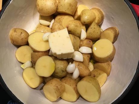 Pommes de terre à la fleur de sel de Guérande à la cocotte  