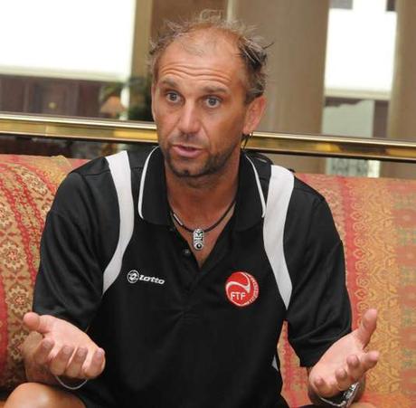 Lionel Charbonnier, le 28 septembre 2009 au Caire.