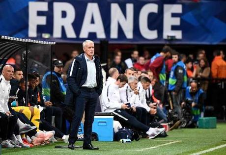 Didier Deschamps, le 11 octobre à Guingamp.